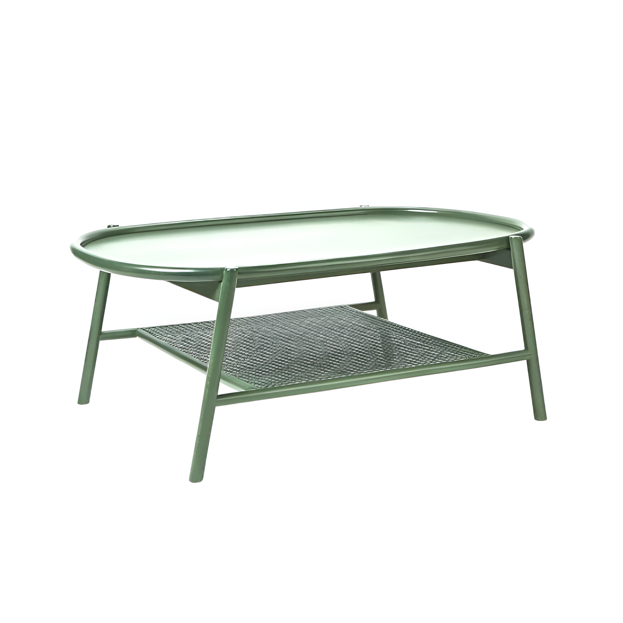 Coffee table drum beech wood