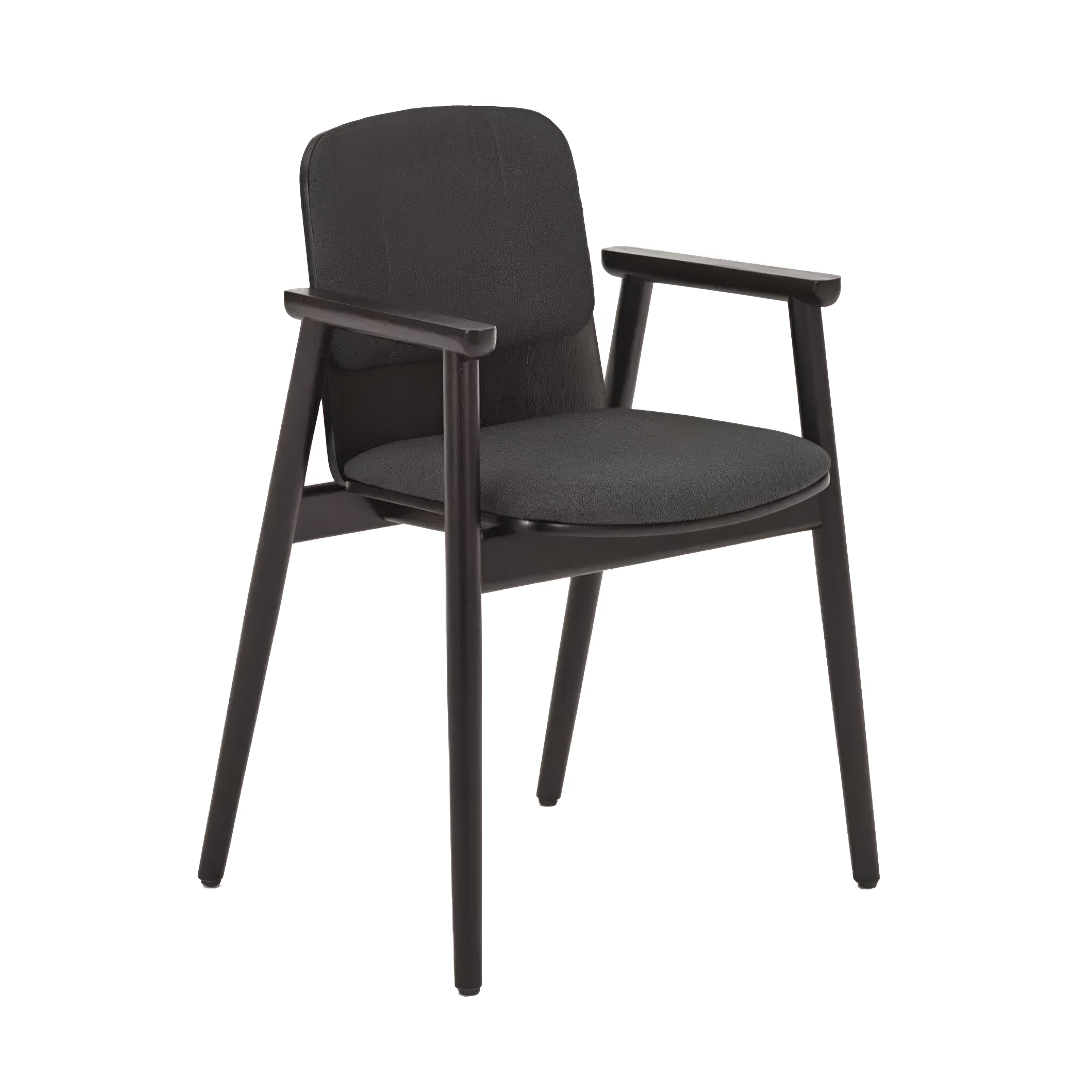 Chair with armrests prop B-4395 Upholstered