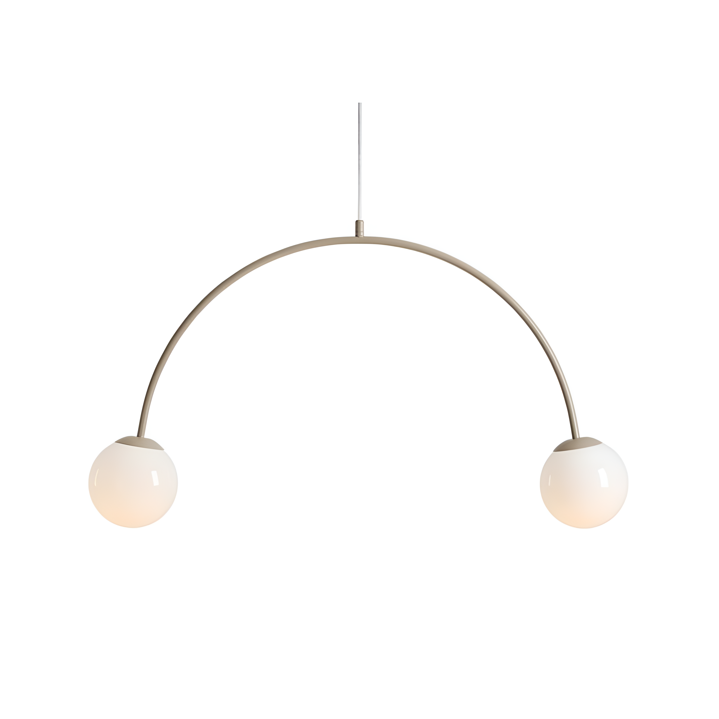 Lampa wisząca UNA beżowy