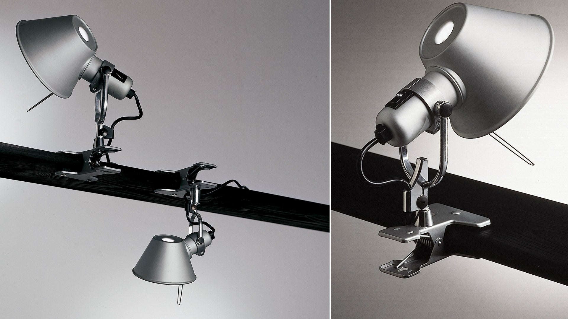 TOLOMEO PINZA MICRO Clip Lamp Aluminium