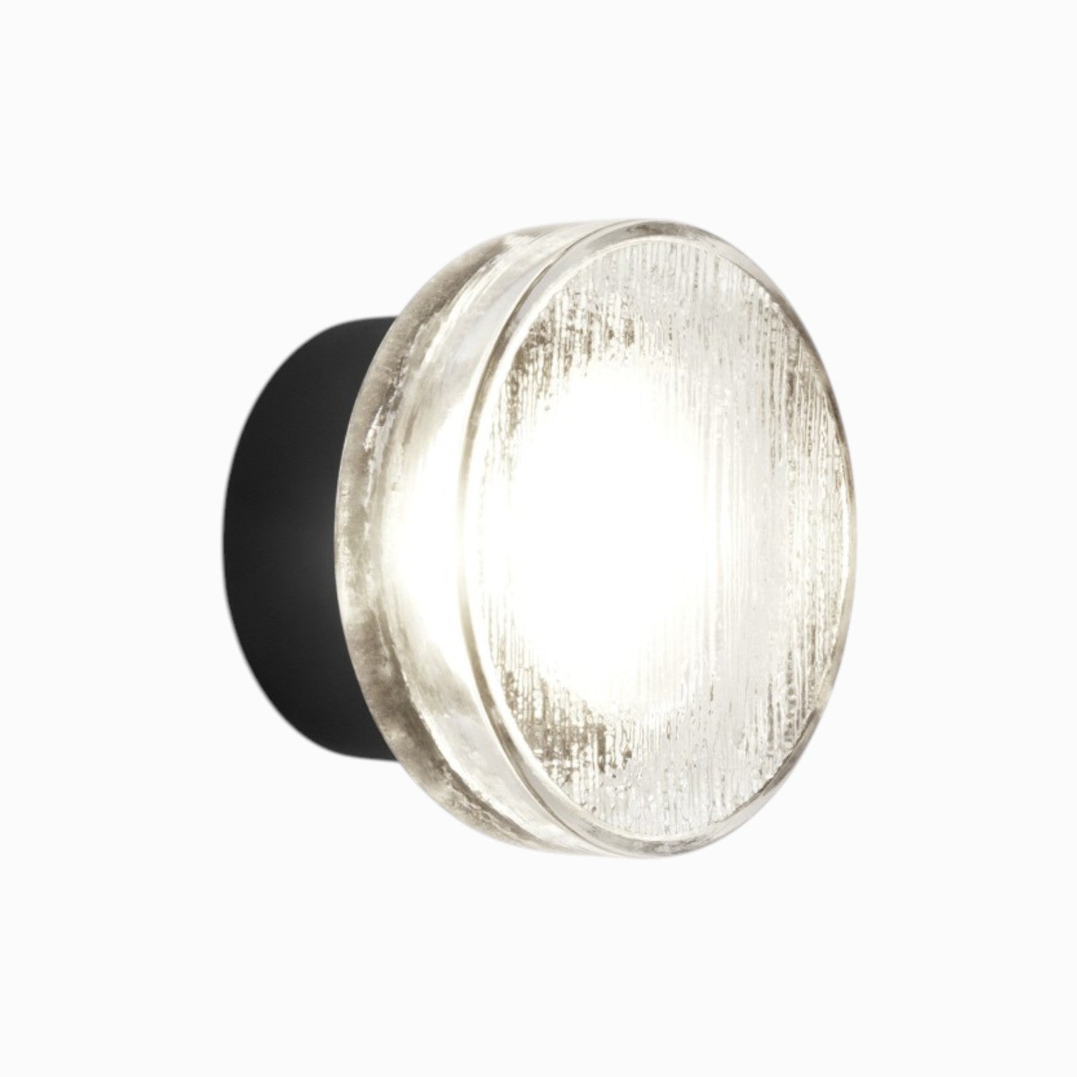 Außenlampe ROC schwarz mit Glas