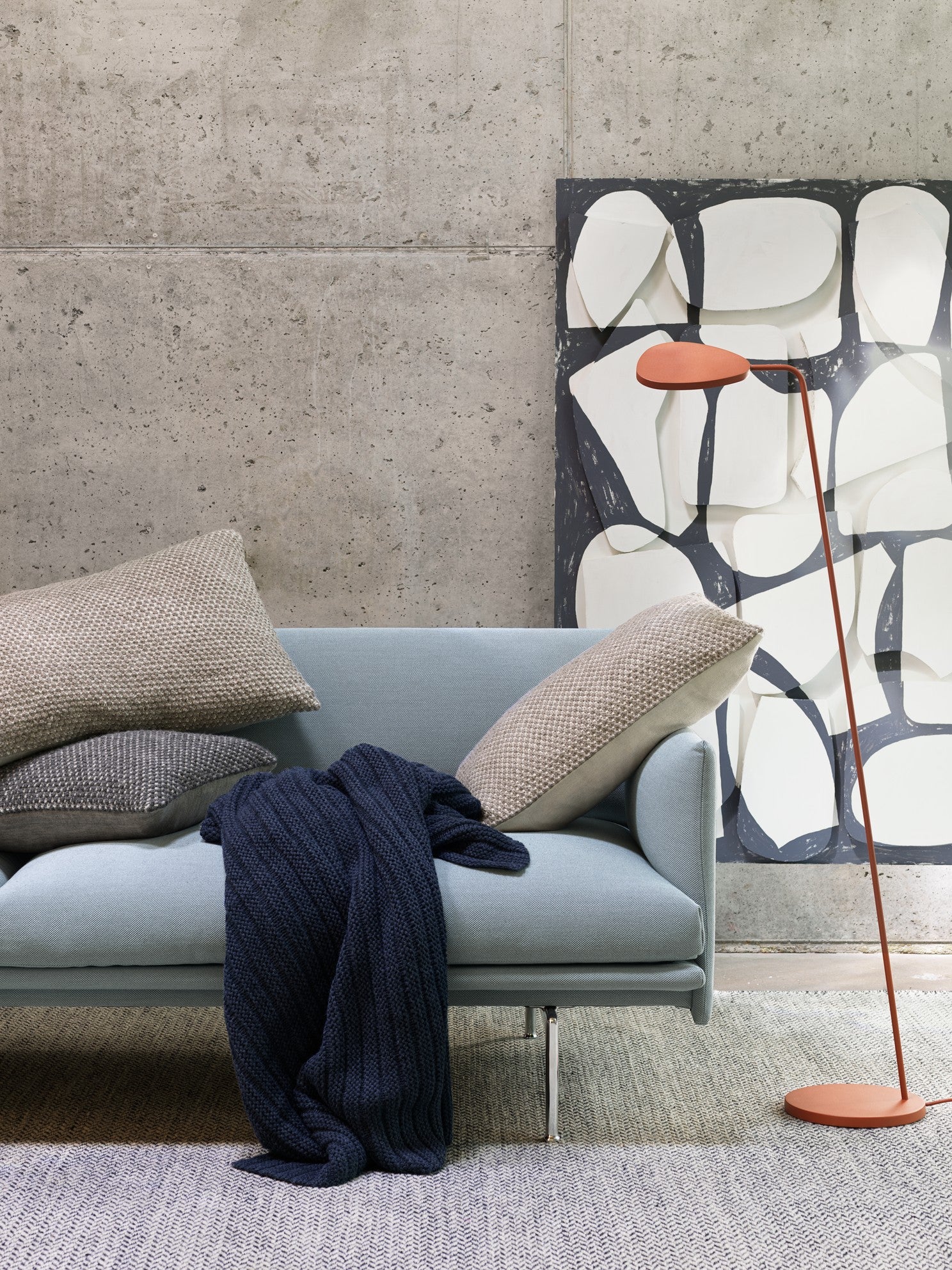 2-Seater Sofa OUTLINE Upholstered