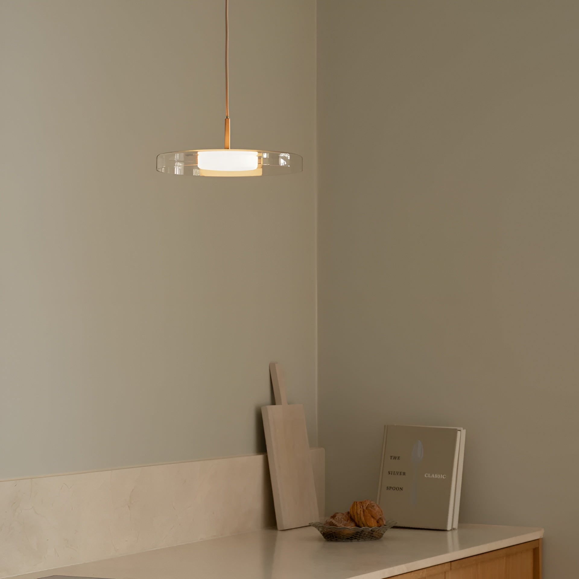 Pendelleuchte ASTERIA GLASS transparent [Klaudia] [wymiary]