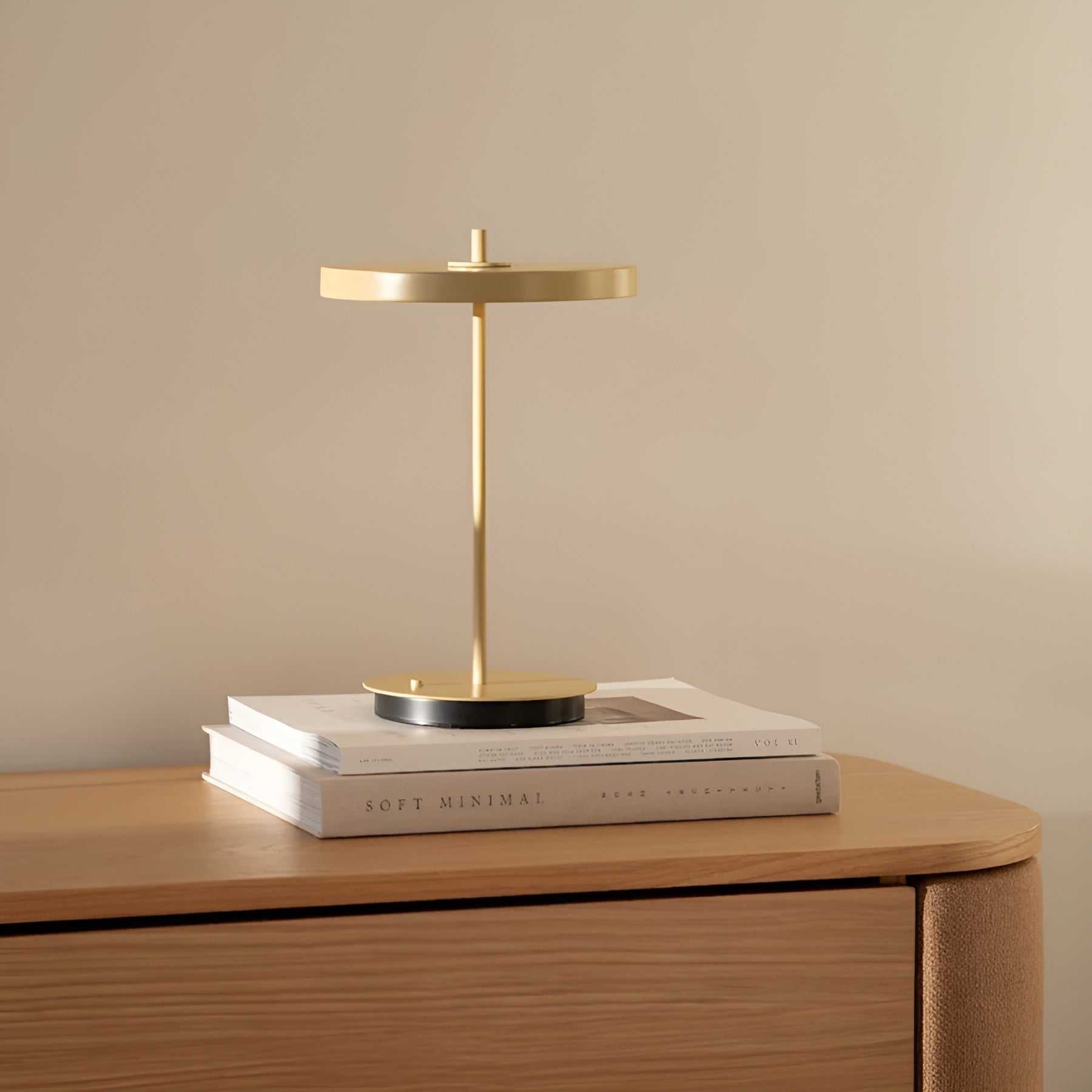 Tragbare Lampe ASTERIA MOVE MONOCHROME creme