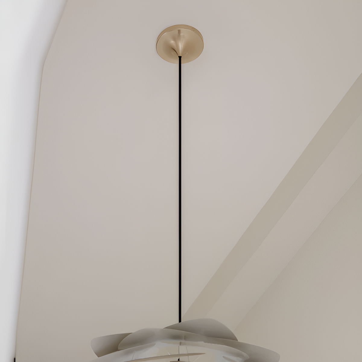 CORD PRO Gold Pendant Light Fixture