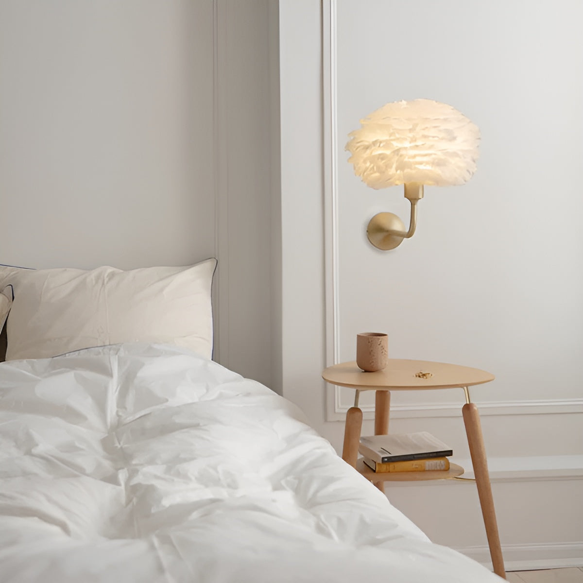 SANTÉ wall lamp base gold