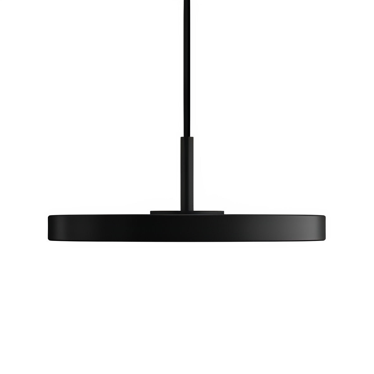 ASTERIA MICRO black pendant lamp with black insert