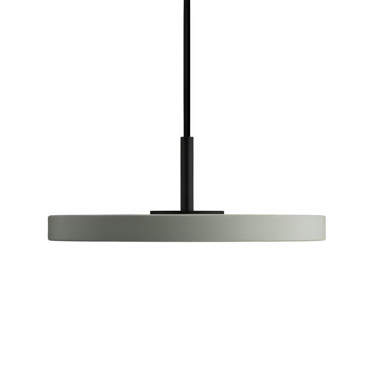 ASTERIA MICRO pendant lamp in olive with black insert