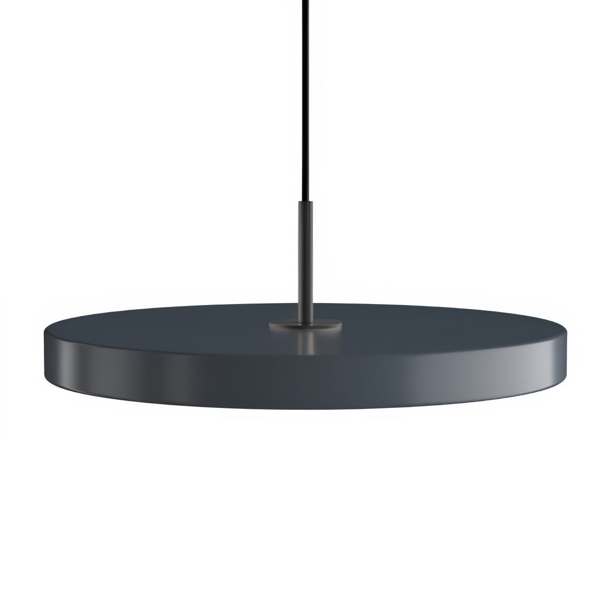 ASTERIA PLUS pendant lamp in anthracite with black insert