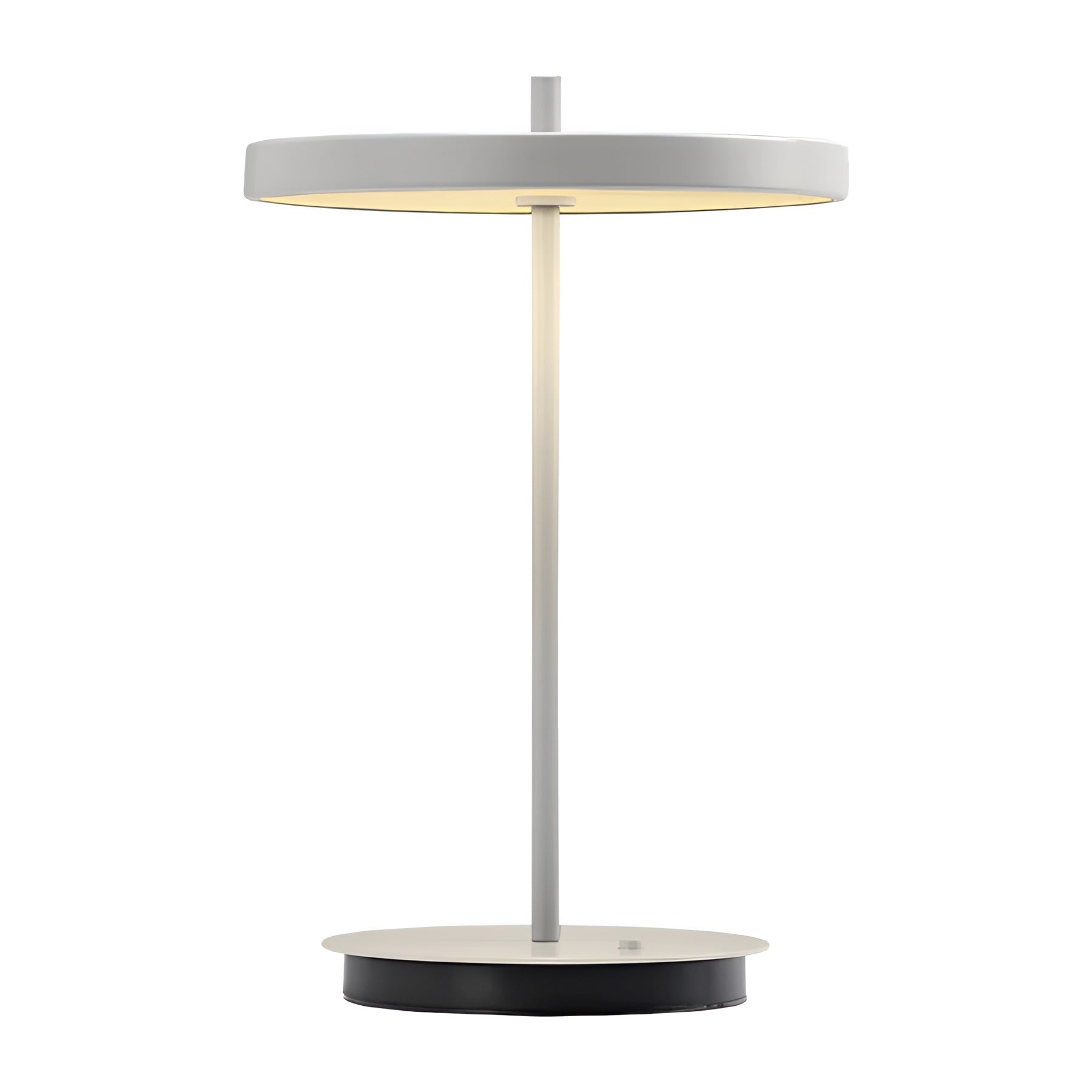 Tragbare Lampe ASTERIA MOVE MONOCHROME hellgrau