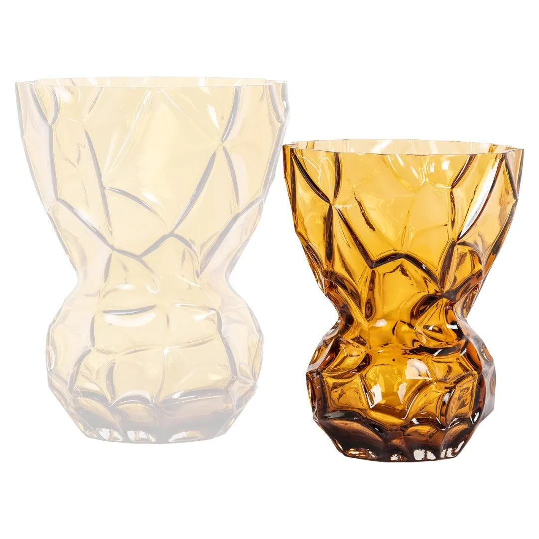 MASON amber vase