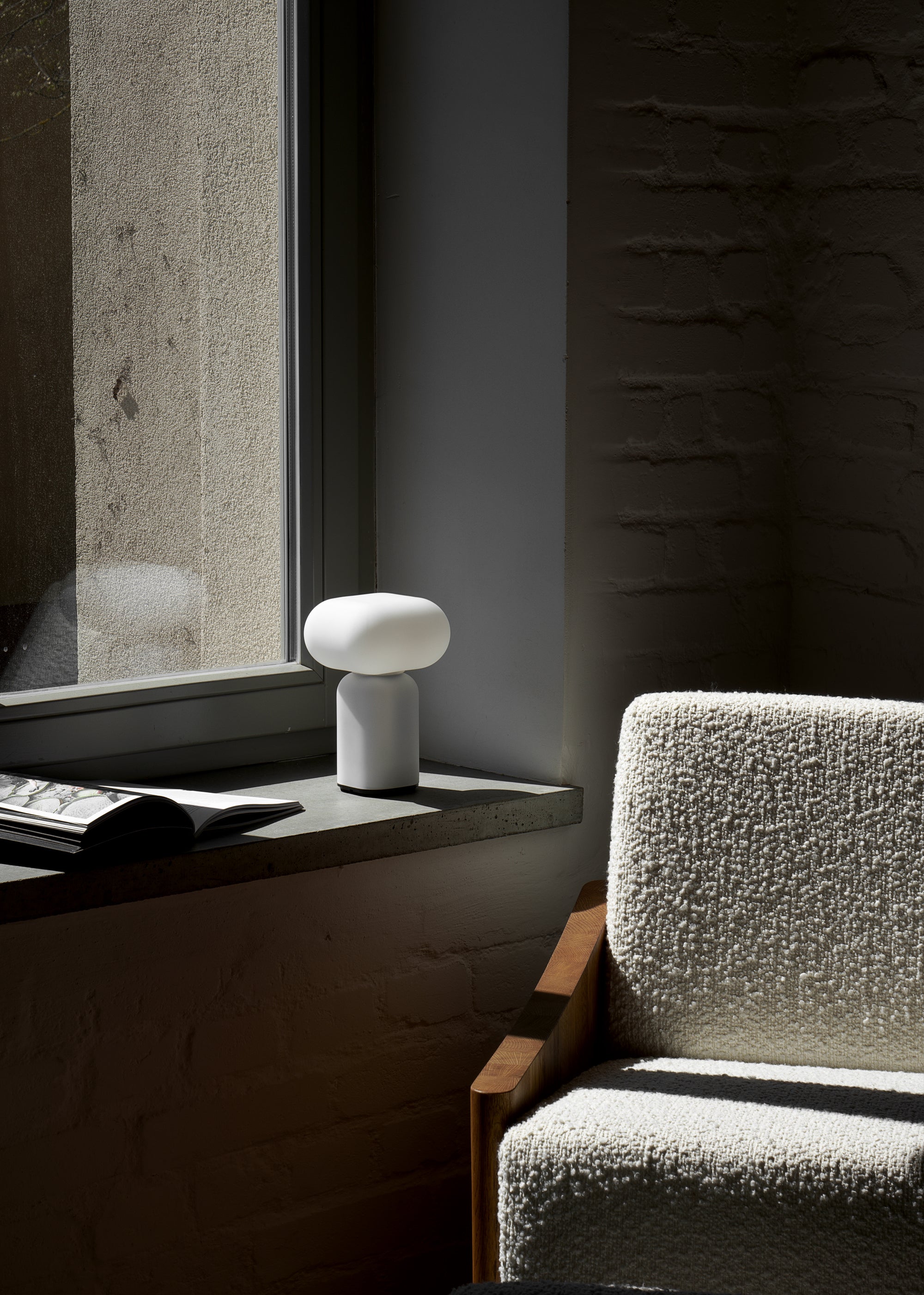 Portable Lamp VELIS White