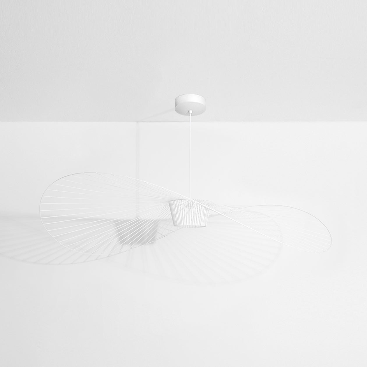 VERTIGO white pendant lamp