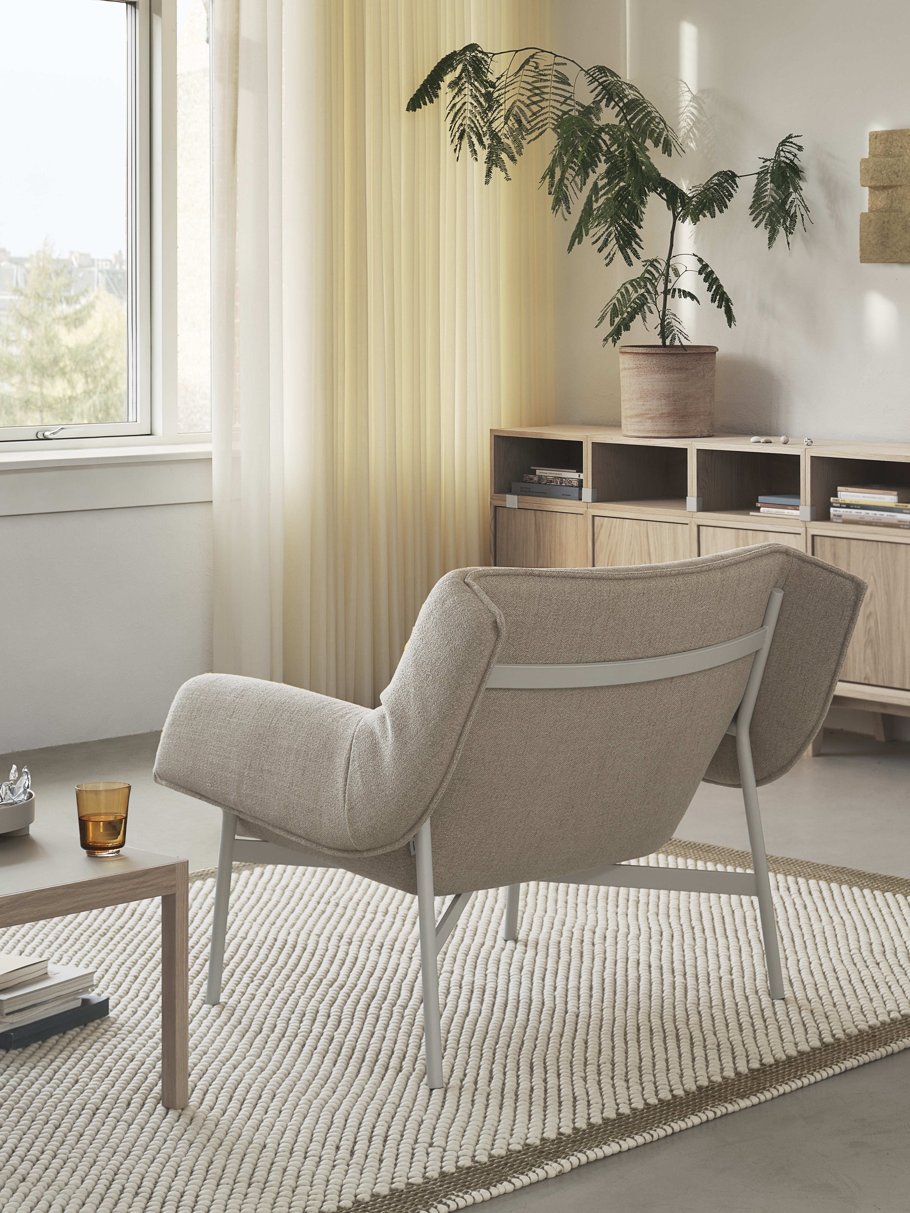 PEBBLE Green and Beige Rug