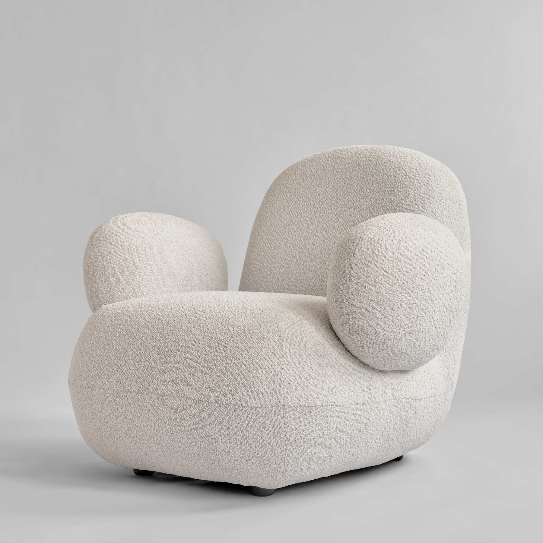 TOE FLAT BIELL BOCLé [KLAUDIA] armchair