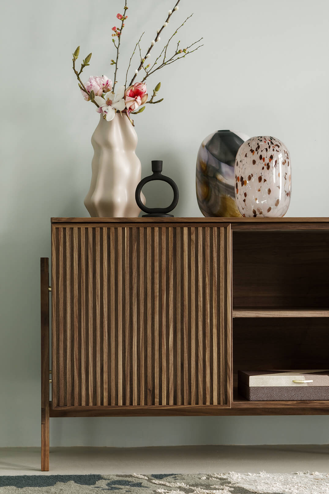 RTV-Sideboard PHAB Eiche Nussbaum