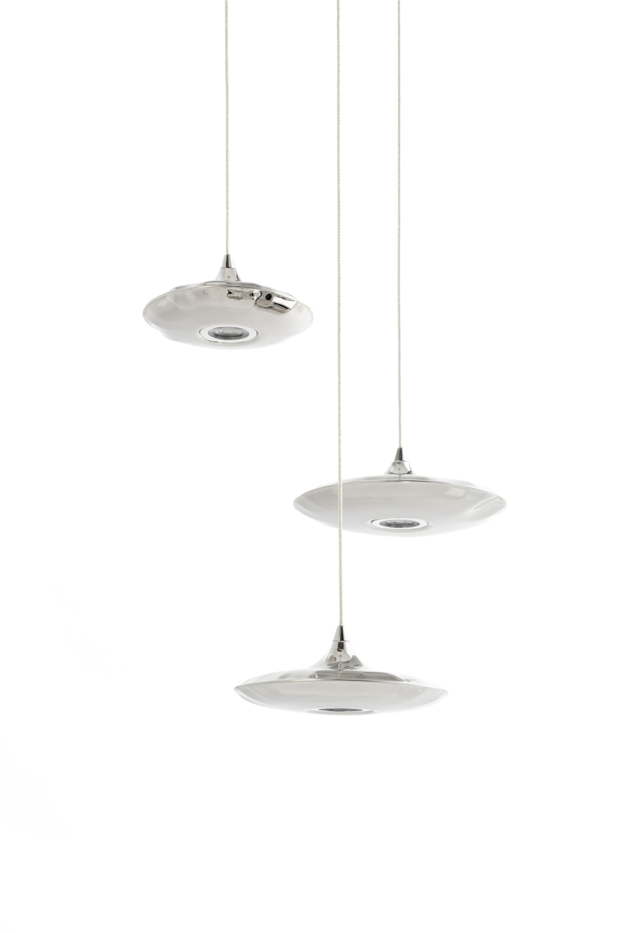 LAMPIN stainless steel pendant lamp set