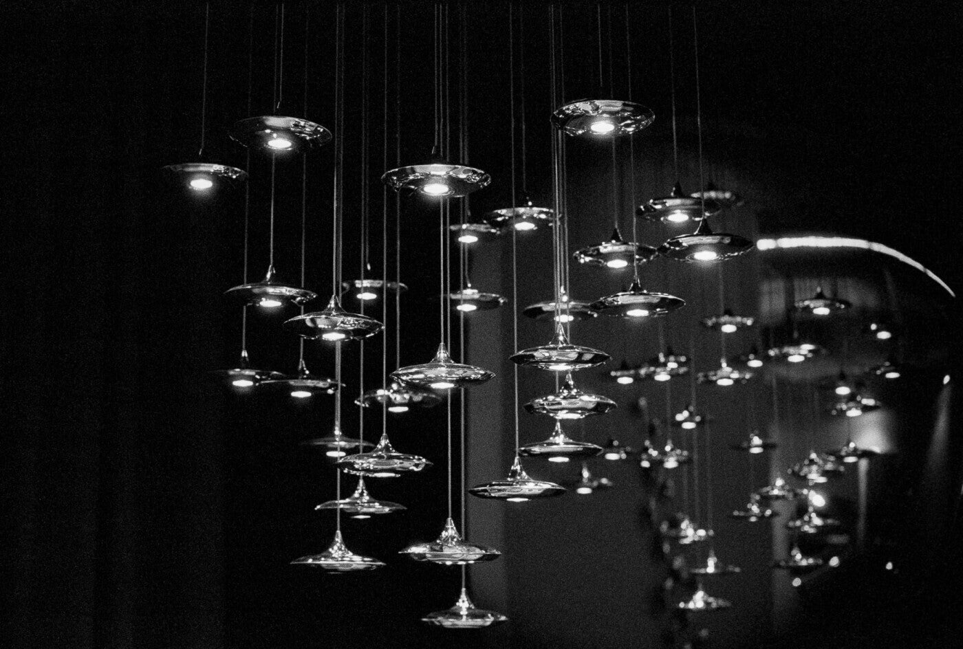 LAMPIN stainless steel pendant lamp set