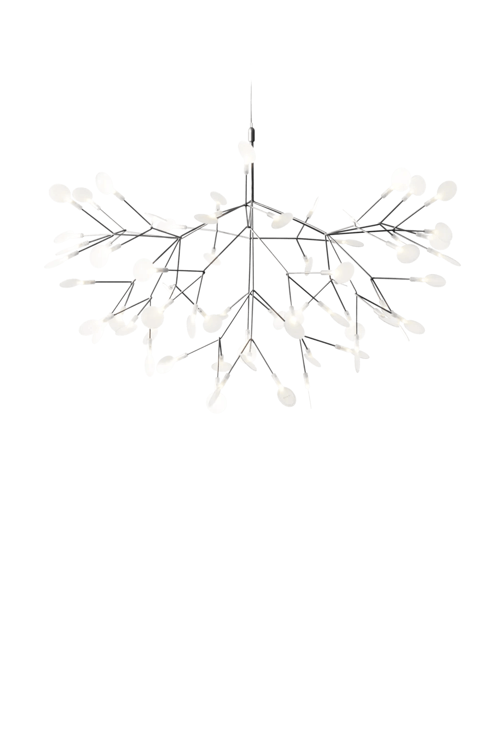 Żyrandol HERACLEUM III SUSPENDED niklowany Moooi 98 cm   Eye on Design