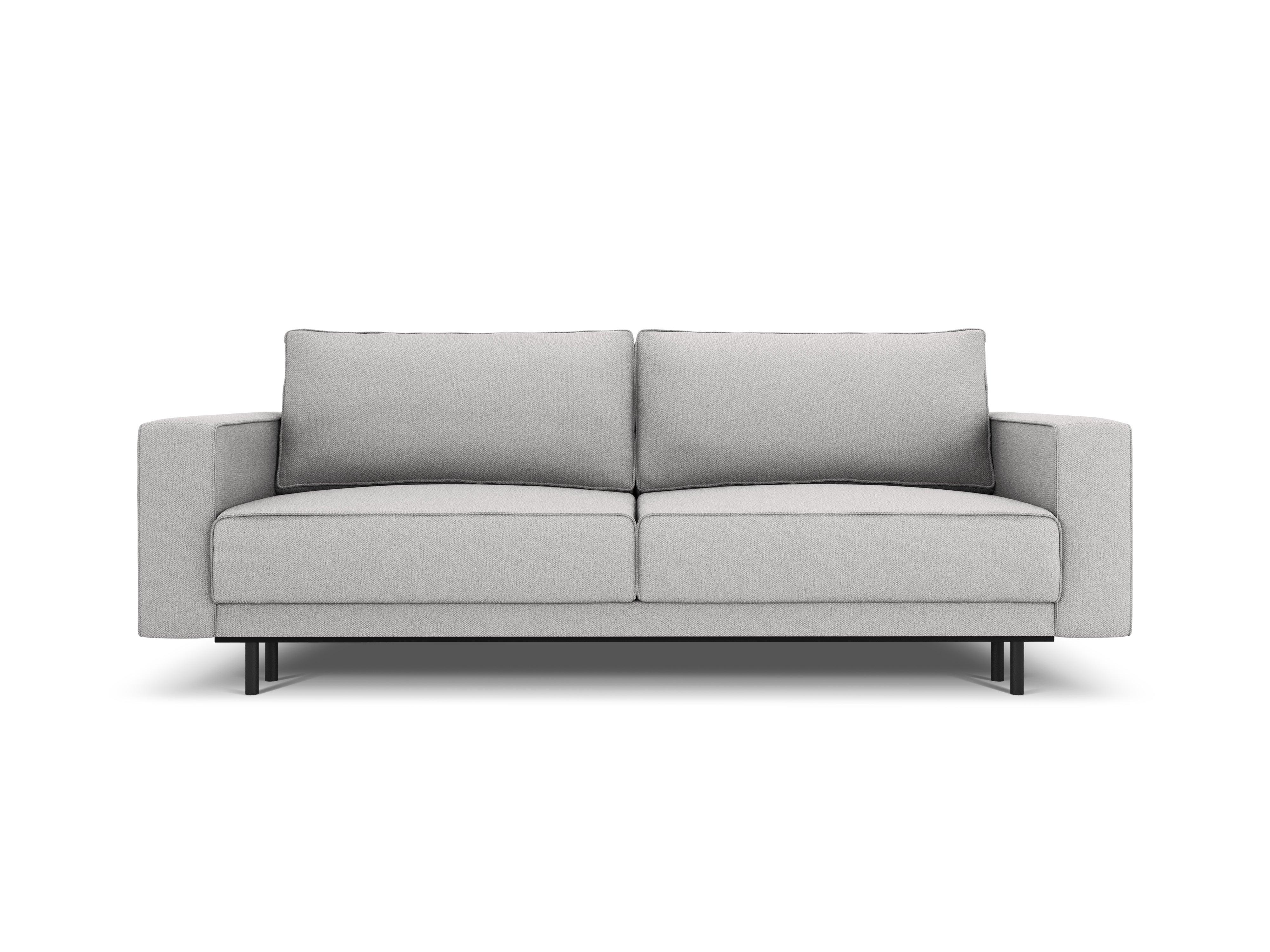 Sofa z funkcją spania CARO szary Micadoni    Eye on Design