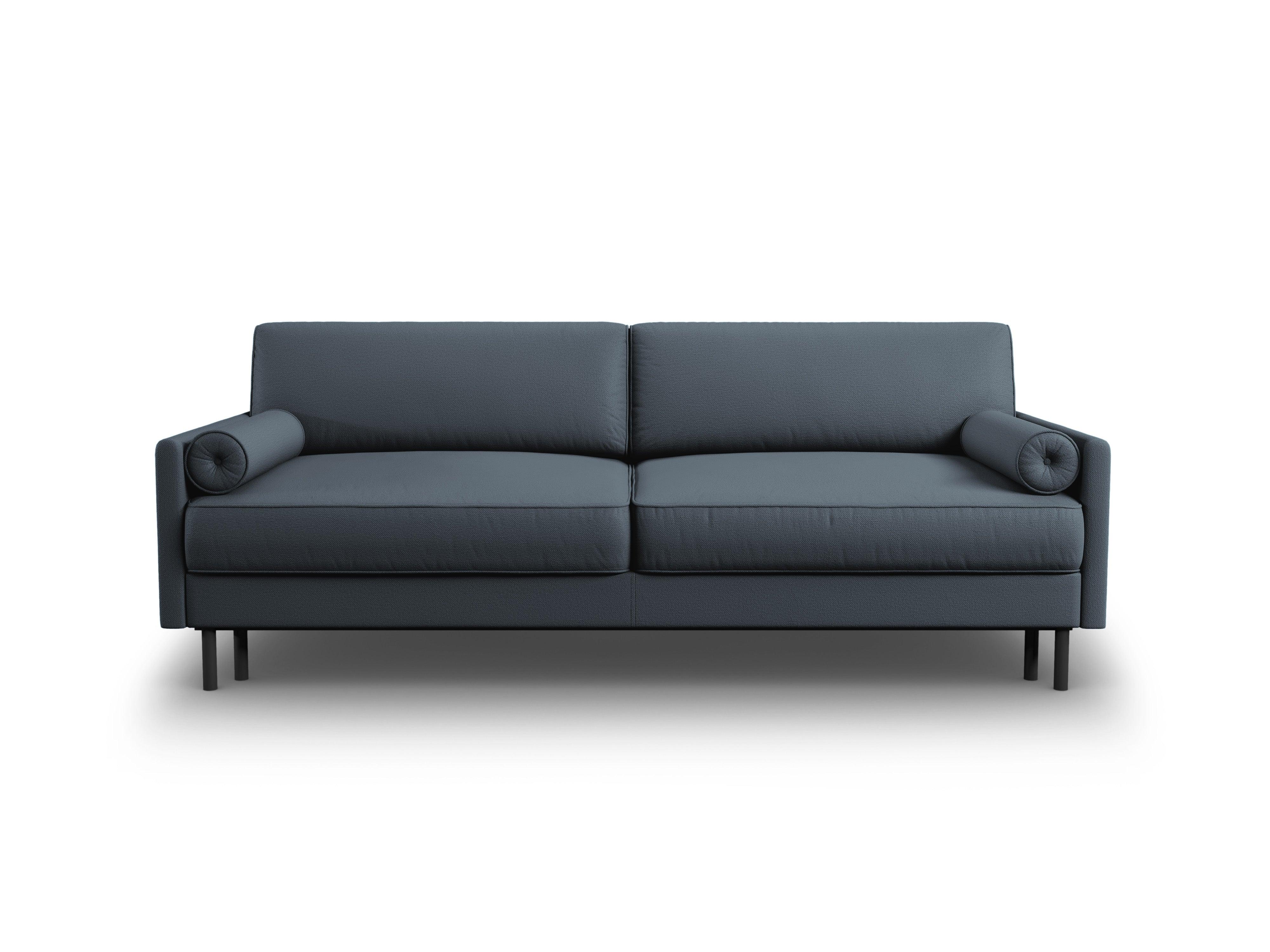 Sofa z funkcją spania SCOTT niebieski Micadoni    Eye on Design