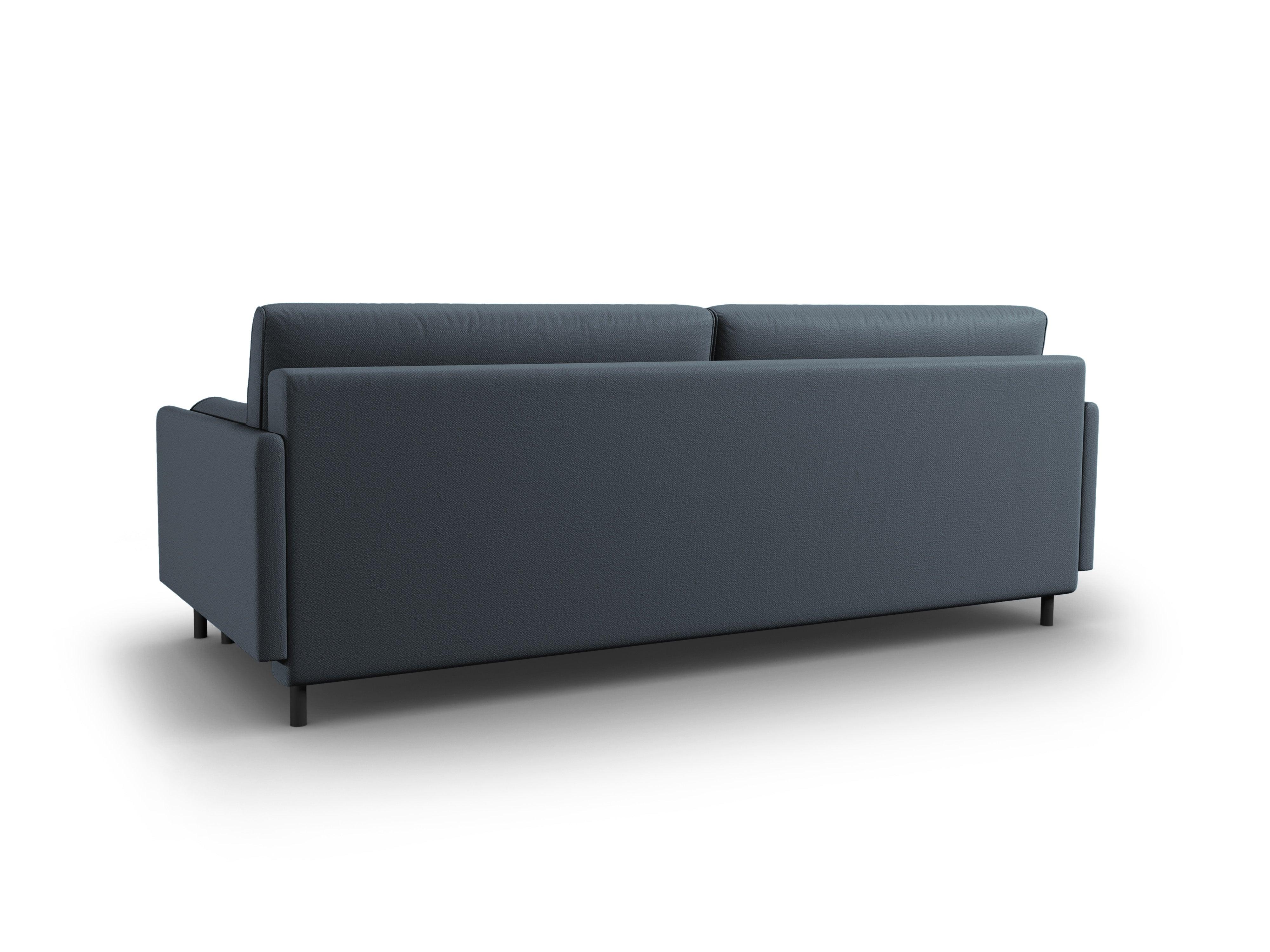 Sofa z funkcją spania SCOTT niebieski Micadoni    Eye on Design