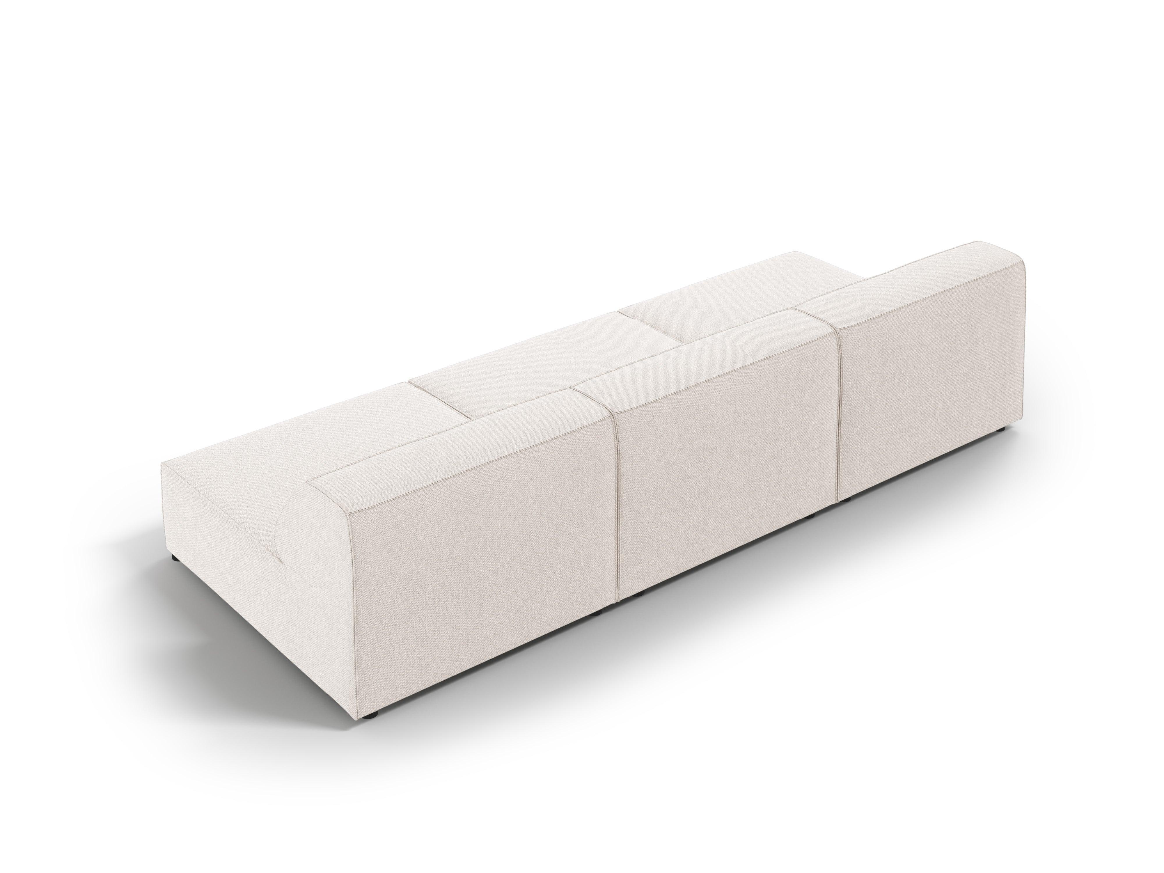Sofa 3-osobowa otwarta JODIE jasnobeżowy Micadoni    Eye on Design