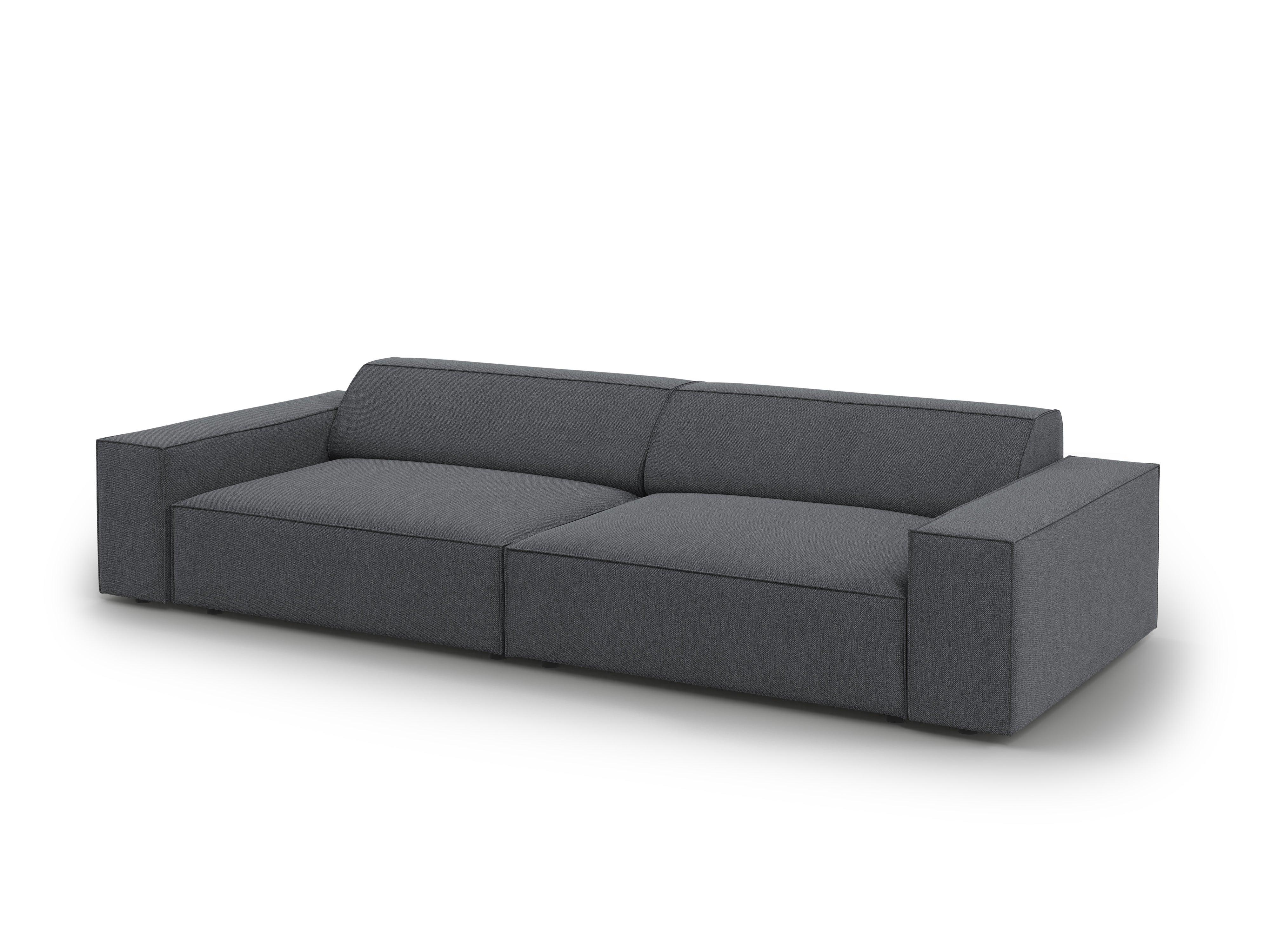 Sofa 3-osobowa JODIE ciemnoszary Micadoni    Eye on Design