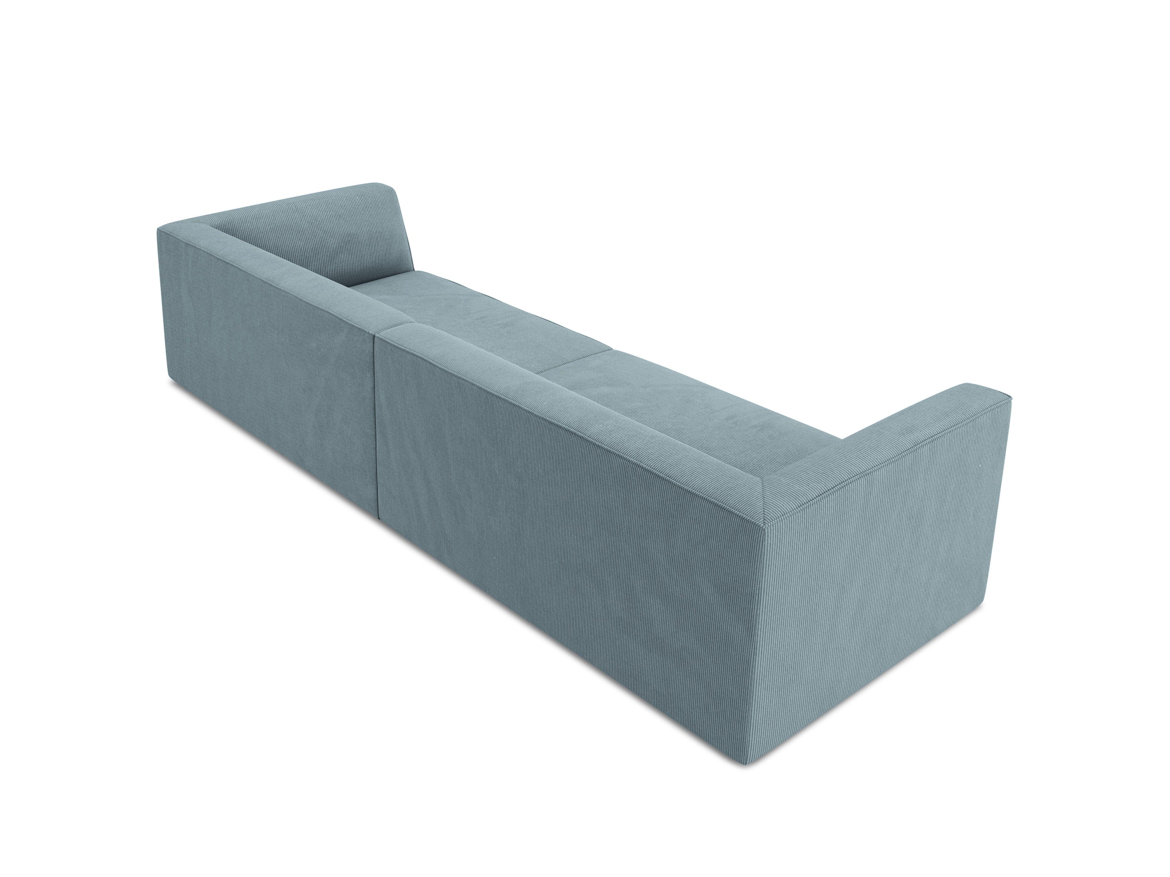 Sofa sztruksowa RUBY jasnoniebieski Micadoni    Eye on Design