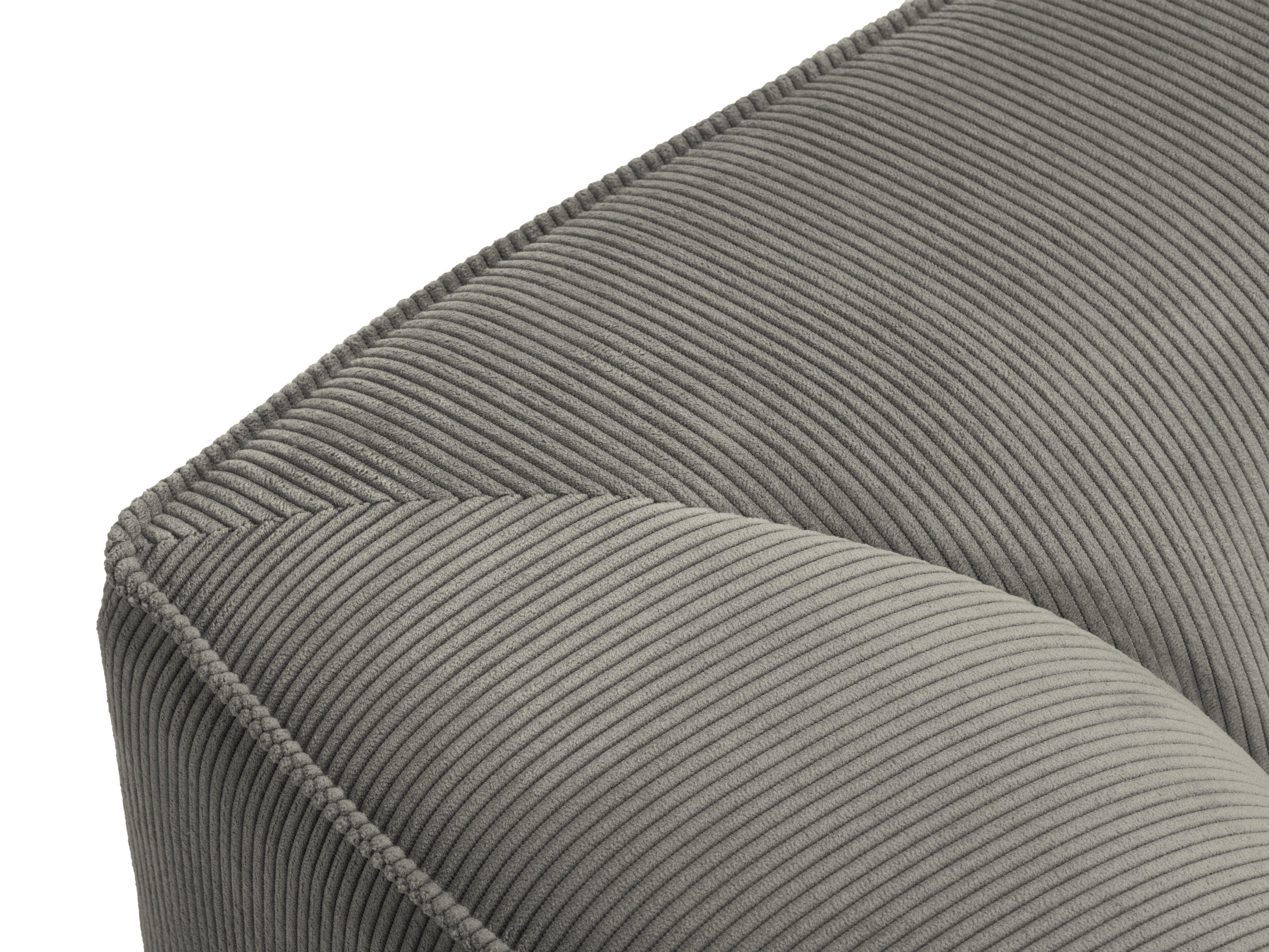 Sofa sztruksowa RUBY jasnoszary Micadoni    Eye on Design