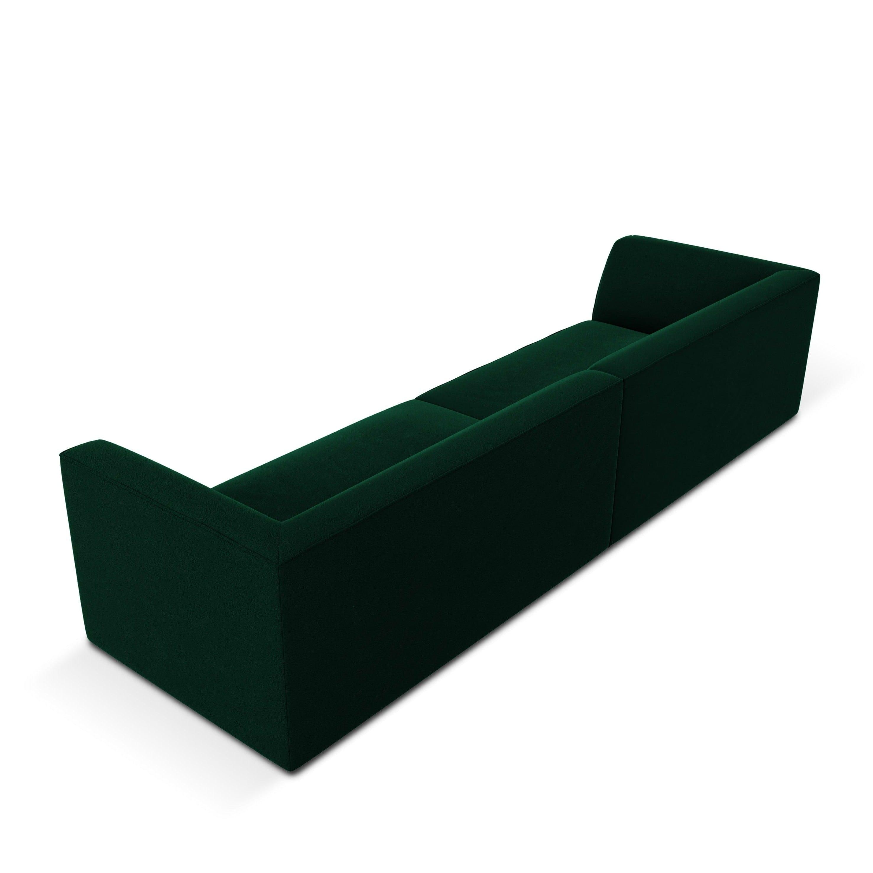 Sofa aksamitna RUBY butelkowa zieleń Micadoni    Eye on Design