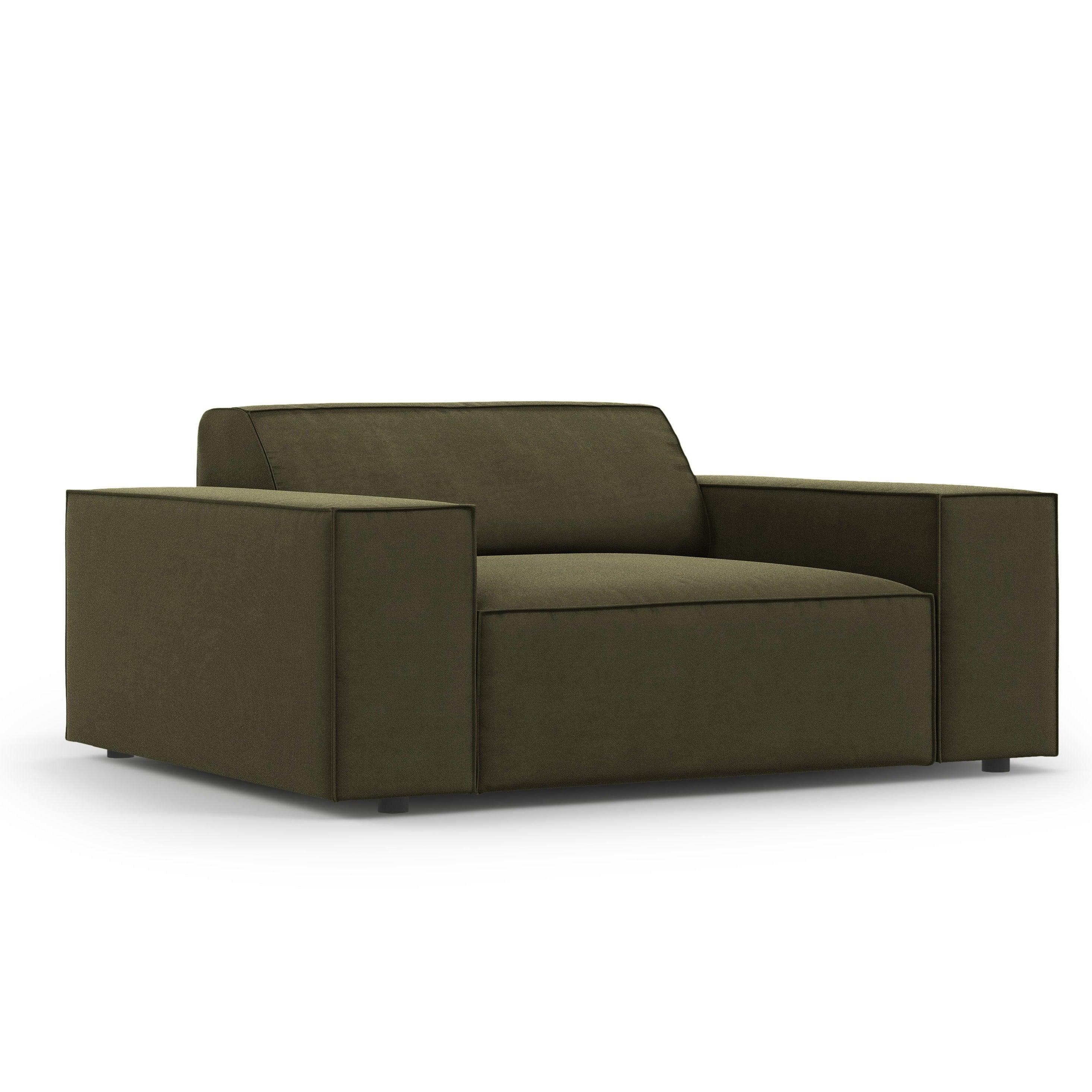 Fotel aksamitny JODIE zielony Micadoni    Eye on Design