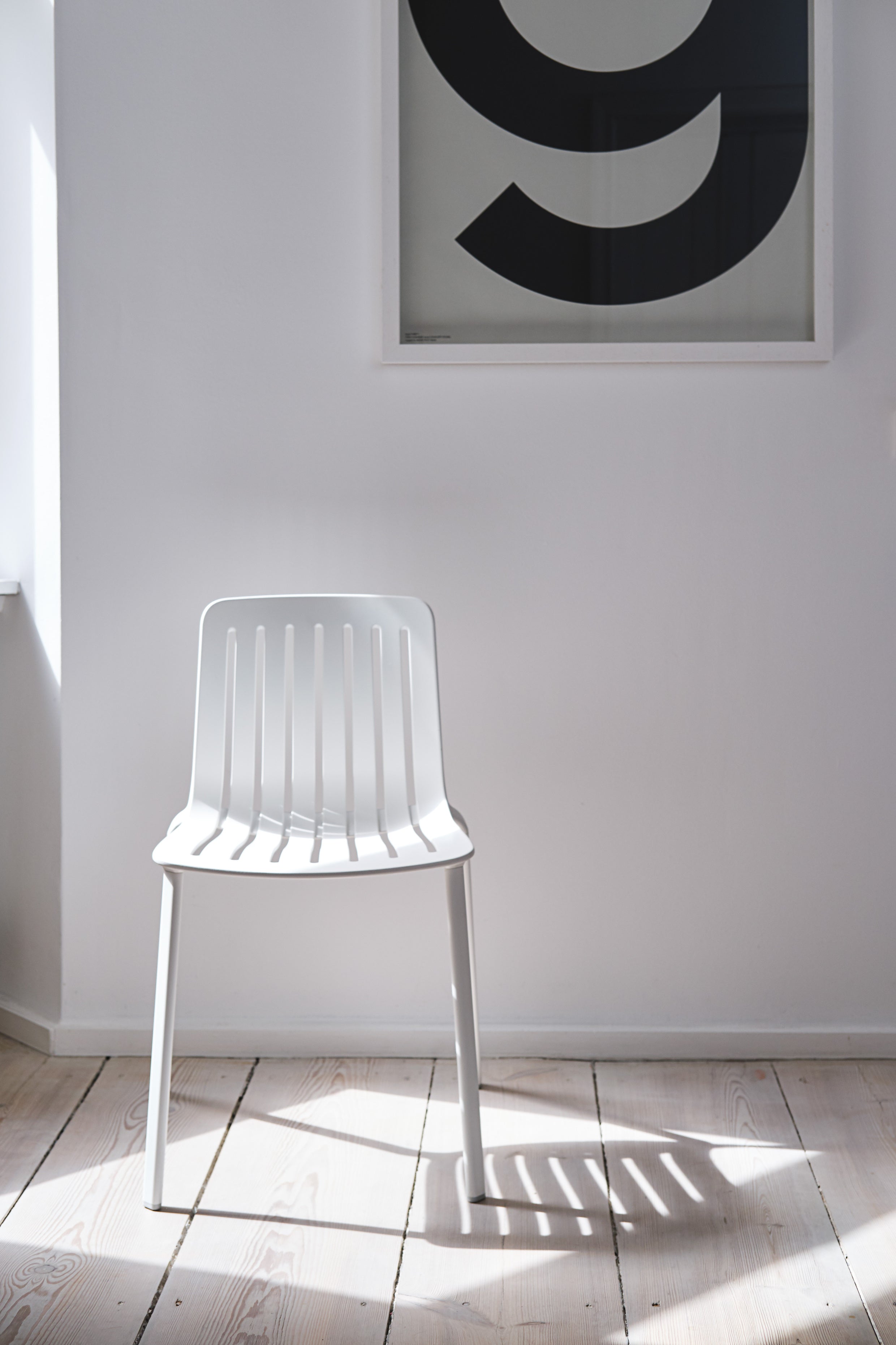 Krzesło zewnętrzne PLATO biały Magis    Eye on Design