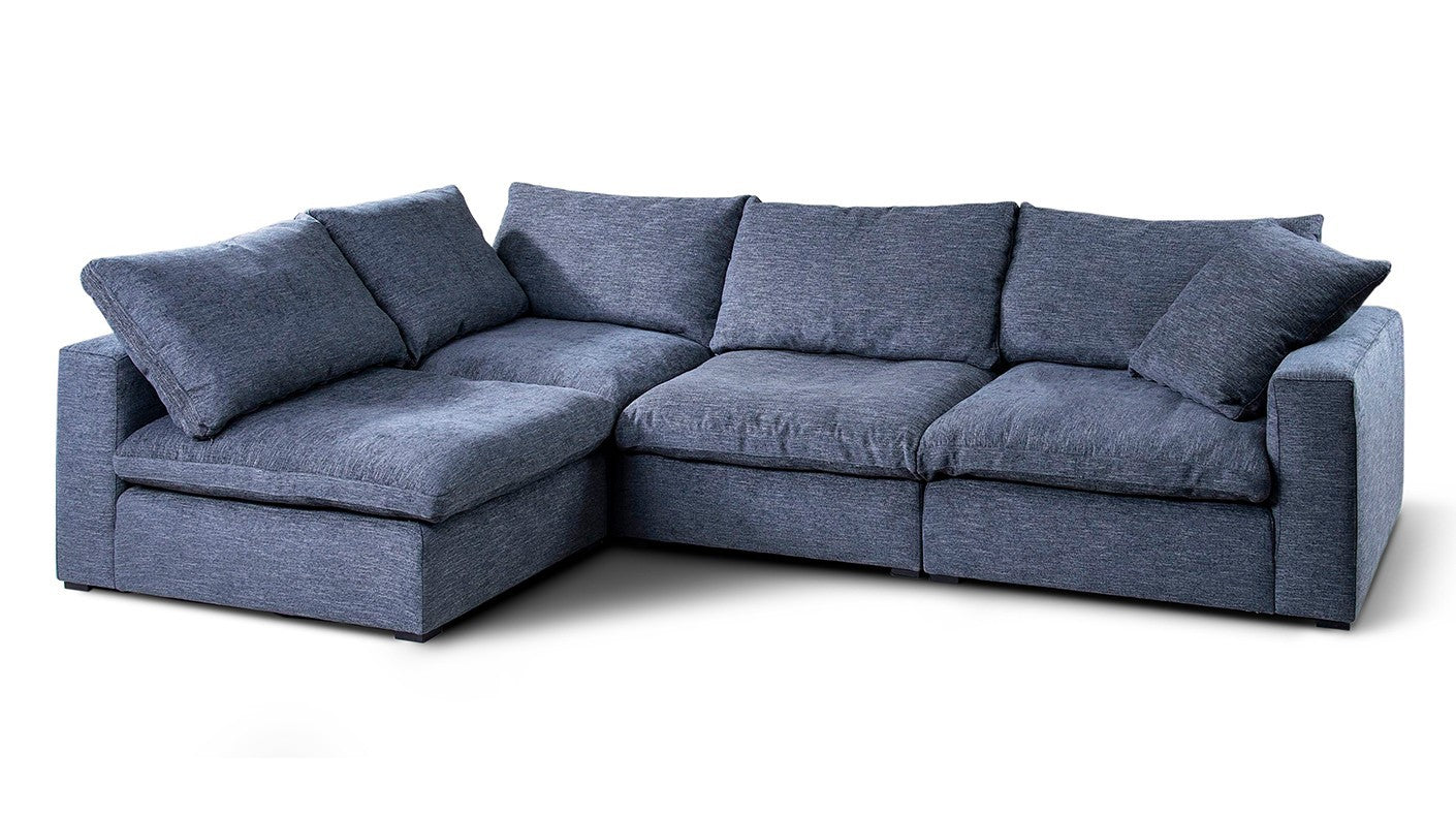 Narożnik lewostronny LAZY - rozmiar i kolor do wyboru Nordic Line    Eye on Design