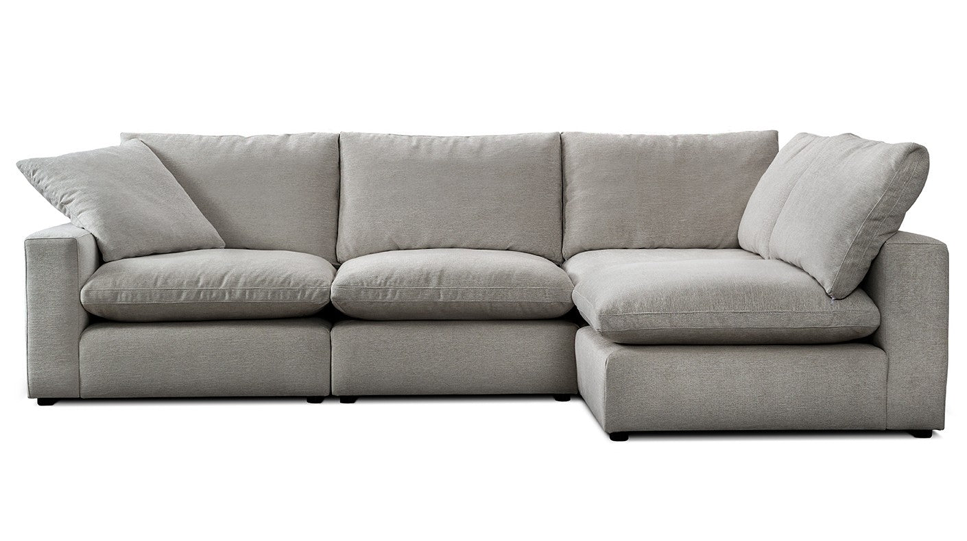 Narożnik prawostronny LAZY - kolor do wyboru Nordic Line    Eye on Design