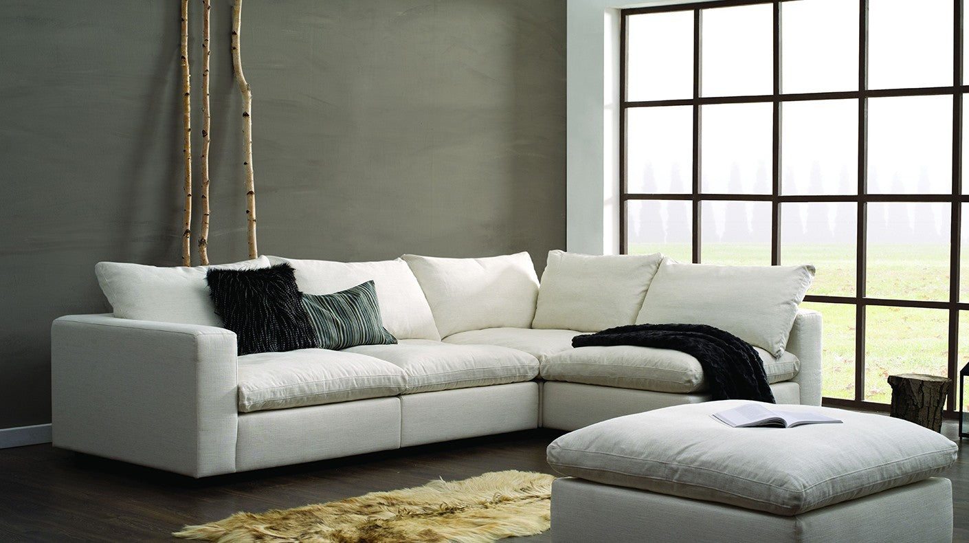 Puf kwadratowy LAZY - kolor do wyboru Nordic Line    Eye on Design