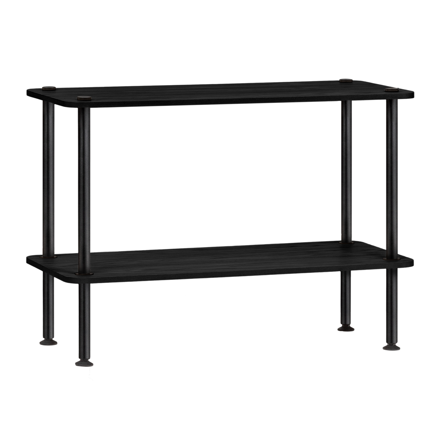 Regał 2-poziomowy TEIDI czarny – noo.ma